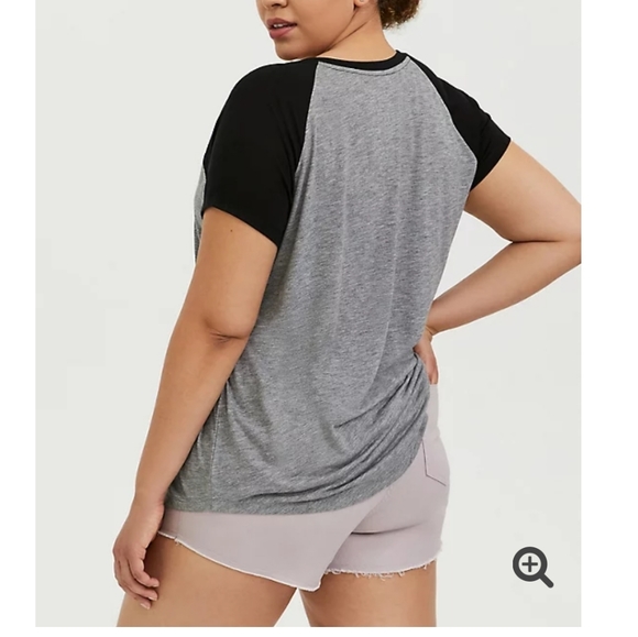 NWT Torrid "Baseball Mom" Classic Fit Tee - Picture 3 of 10